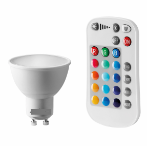 LED spot RGB+White GU10